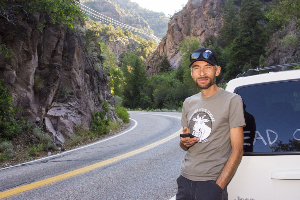 Burke Swindlehurst at the 2017 Crusher in the Tushar